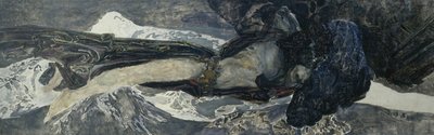 Fliegender Dämon von Mikhail Aleksandrovich Vrubel